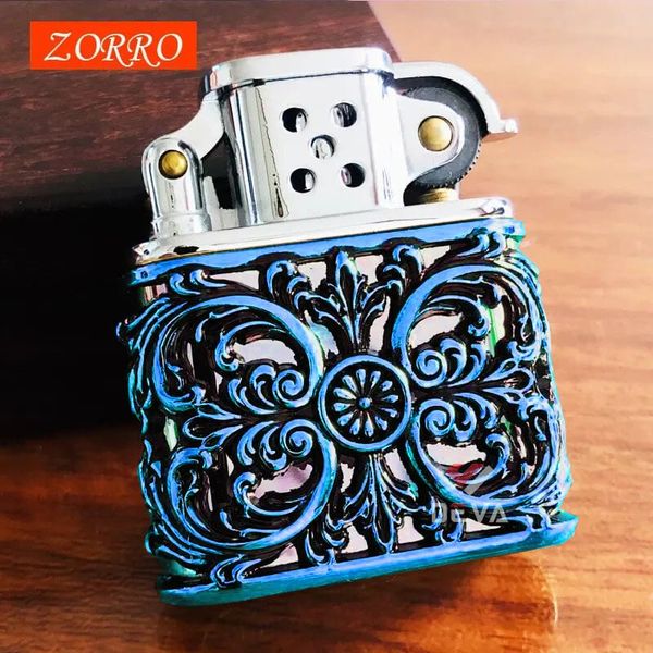 Bật lửa xăng hoa văn độc lạ  Zorro Z506-630