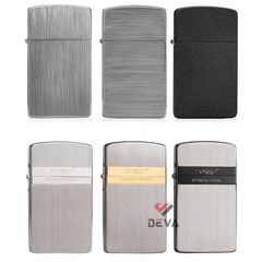 Bật lửa xăng đá chính hãng Zorro siêu mỏng các mẫu series Z610