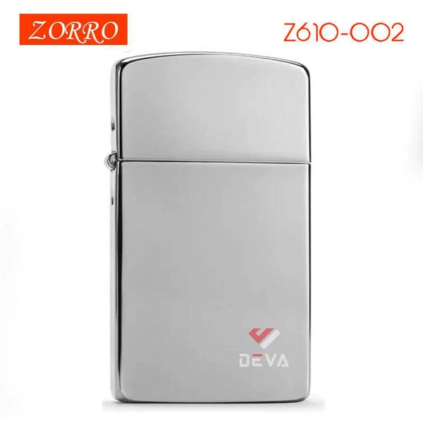 Bật lửa xăng đá chính hãng Zorro siêu mỏng các mẫu series Z610