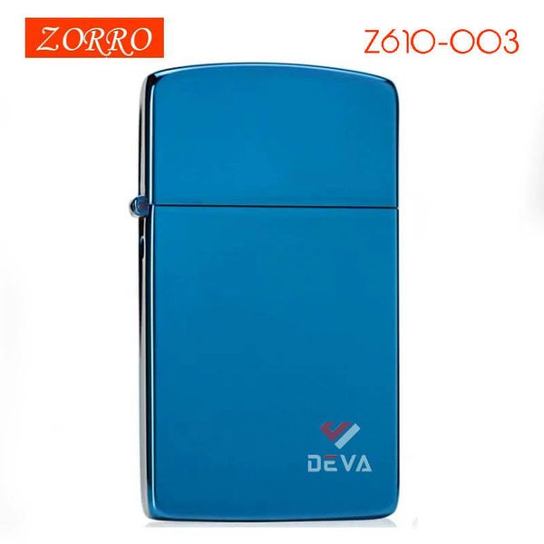 Bật lửa xăng đá chính hãng Zorro siêu mỏng các mẫu series Z610