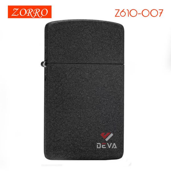 Bật lửa xăng đá chính hãng Zorro siêu mỏng các mẫu series Z610