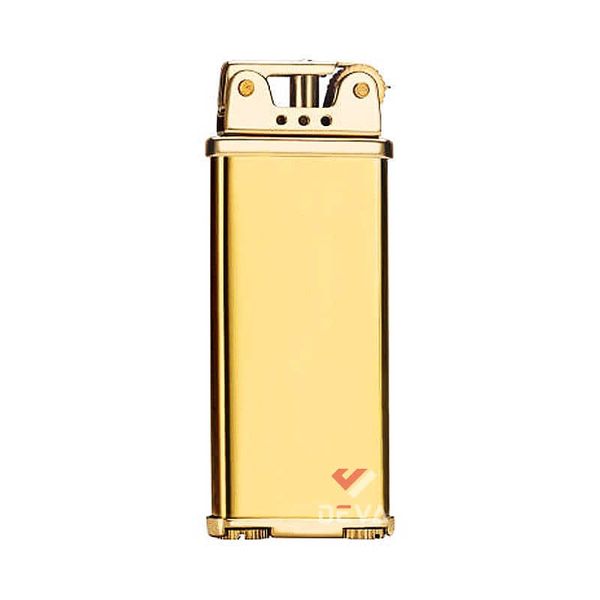 Bật lửa xăng đá Zorro siêu mỏng nắp chụp bấc Z585