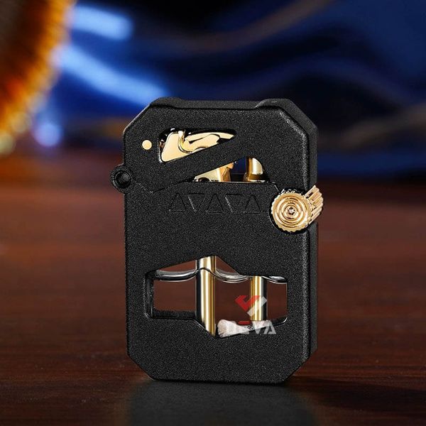 Bật lửa xăng đá bình chứa lộ thiên đánh lửa tự động QD161