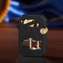 Bật lửa xăng đá bình chứa lộ thiên đánh lửa tự động QD161