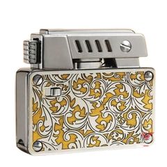 Bật lửa xăng đá Chief 2 bấc đánh lửa tự động CF707