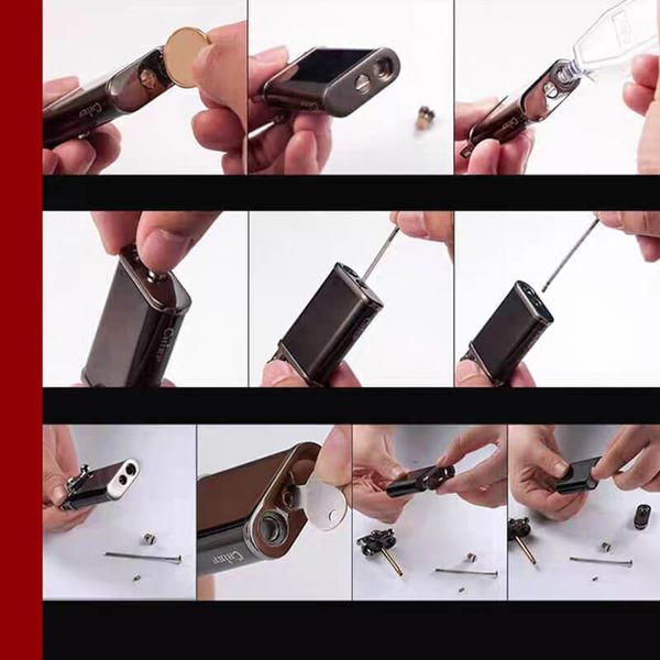 Bật lửa Chief xăng đá tự động có chốt khóa CF238