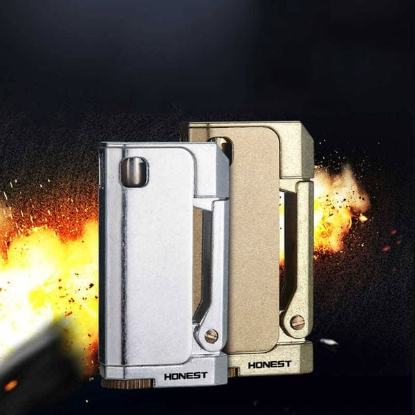 Bật lửa xăng đá Honest BCZ 474