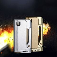 Bật lửa xăng đá Honest BCZ 474