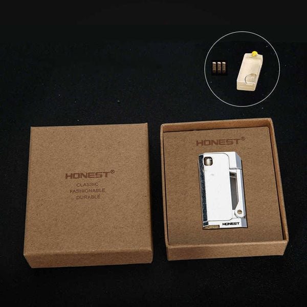 Bật lửa xăng đá Honest BCZ 474