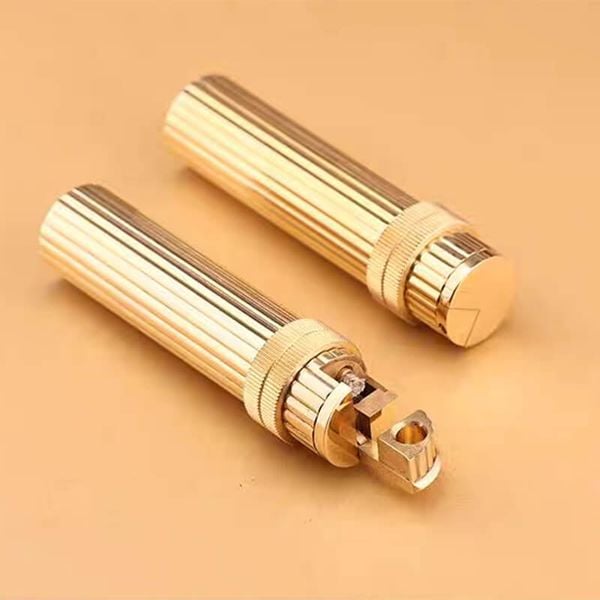 Bật lửa thủ công đồng nguyên khối phong cách Hermes TC45