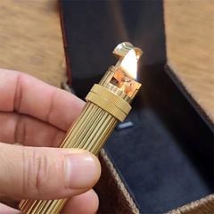 Bật lửa thủ công đồng nguyên khối phong cách Hermes TC45