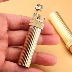 Bật lửa thủ công đồng nguyên khối phong cách Hermes TC45