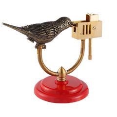 Bật lửa xăng đồng khối hình chim TC23