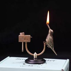 Bật lửa xăng đồng khối hình chim TC23