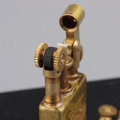 Bật lửa xăng đá đồng khối kiểu cổ xưa Jifeng JF-006