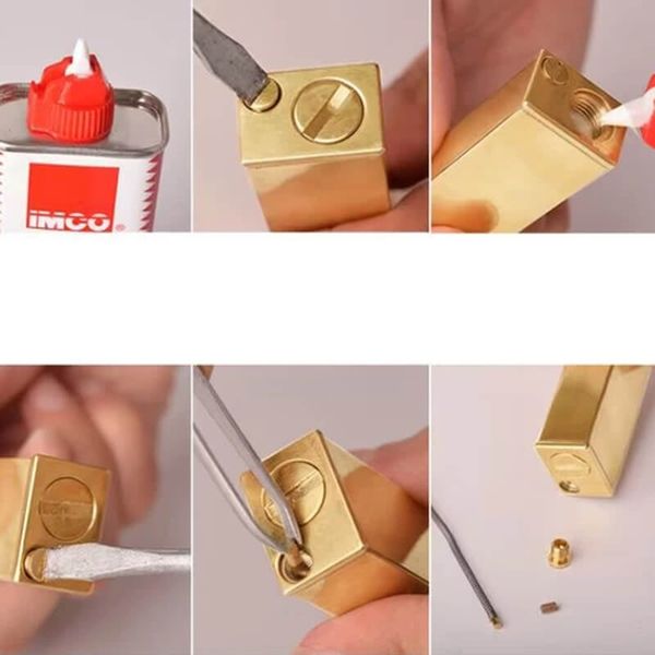 Bật lửa thủ công bánh xe cách điệu độc lạ TC33