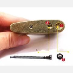 Bật lửa cần cối xăng đá Honest BCZ 214A