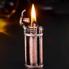 Bật lửa xăng đá phong cách giả cổ retro DC1-2