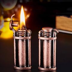 Bật lửa xăng đá phong cách giả cổ retro DC1-2