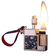 Bật lửa xăng đá chính hãng Chief móc khoá treo độc đáo CF 715