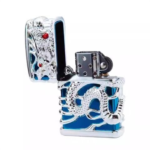 Bật lửa Chief ốp rồng nguyên khối CF1026