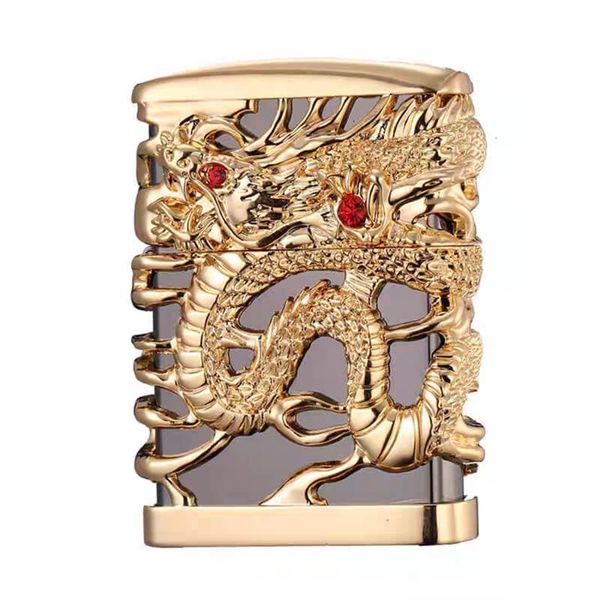 Bật lửa Chief ốp rồng nguyên khối CF1026