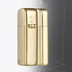 Bật Lửa Chính Hãng Mỹ Ronson Đồng Khối Trơn R06