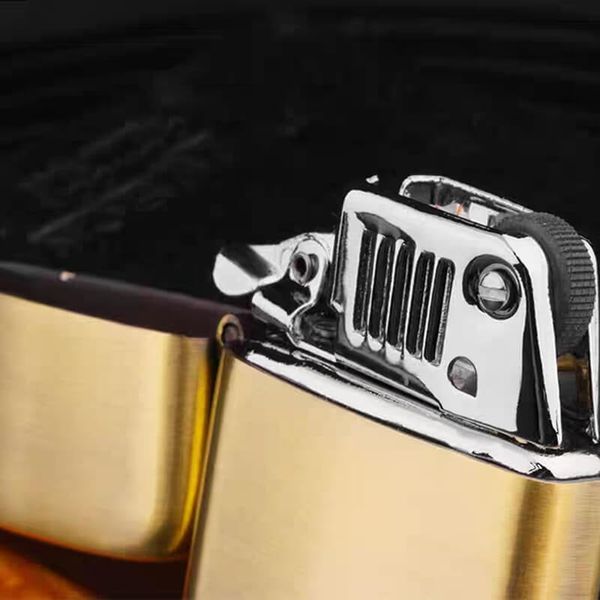 Bật Lửa Chính Hãng Mỹ Ronson Đồng Khối Trơn R06