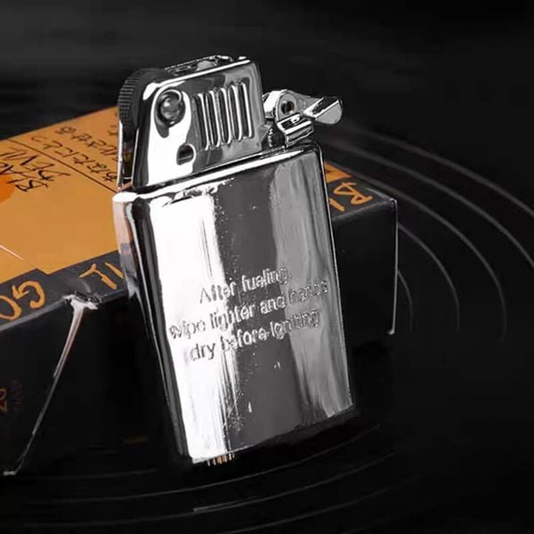 Bật Lửa Chính Hãng Mỹ Ronson Đồng Khối Trơn R06