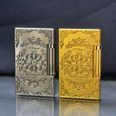 Dupont Hồng Kông Khắc Chìm Hoa Văn Cổ Điến D28