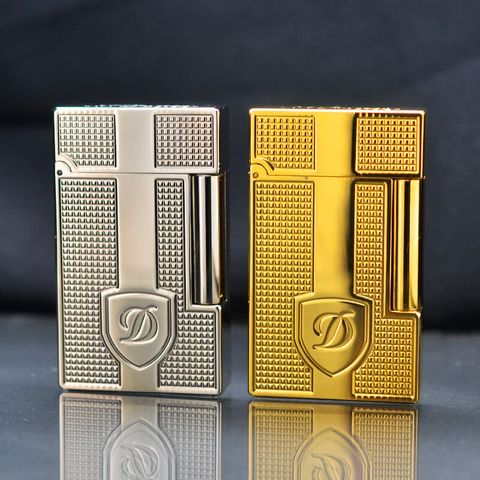 Dupont Xăng Đá Họa Tiết Vân Kim Cương Nhỏ Khiên Khắc LOGO Chữ D D144-DX