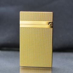 Dupont Xăng Đá Vân Kim Cương Nhỏ Khắc Nổi 3D D26-DX