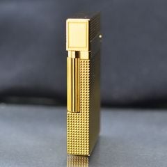 Dupont Xăng Đá Vân Kim Cương Nhỏ Khắc Nổi 3D D26-DX