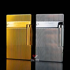 Dupont Hồng Kông Xăng Đá Kẻ Dọc Vân Sóng Nổi D68-DX