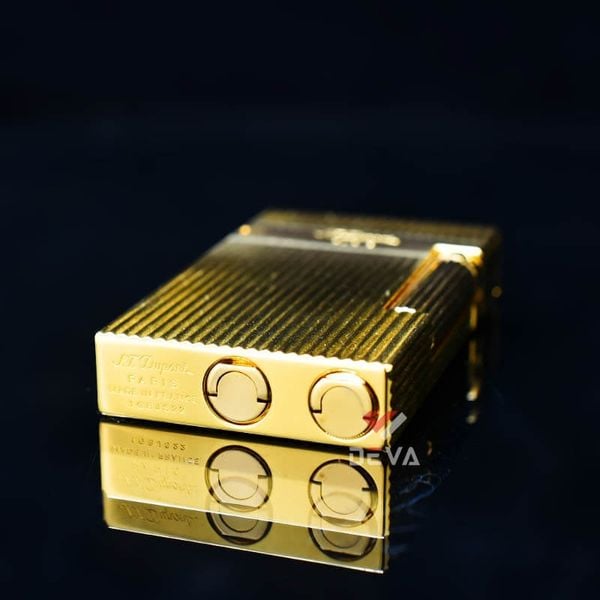 Dupont Hồng Kông Xăng Đá Kẻ Dọc Vân Sóng Nổi D68-DX