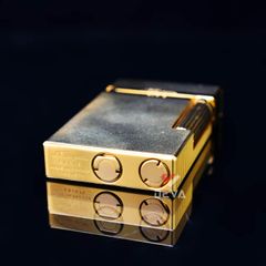 Dupont Hồng Kông Xăng Đá Hoạ Tiết Vân Kẻ Ngang Nổi D217-DX