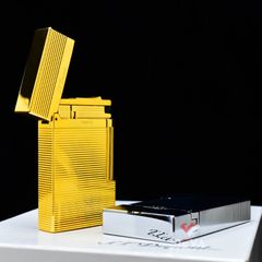 Dupont Hồng Kông Xăng Đá Hoạ Tiết Vân Kẻ Ngang Nổi D217-DX