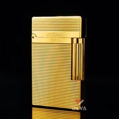 Dupont Hồng Kông Xăng Đá Hoạ Tiết Vân Kẻ Ngang Nổi D217-DX