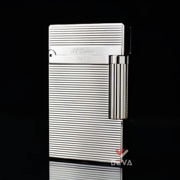 Dupont Hồng Kông Xăng Đá Hoạ Tiết Vân Kẻ Ngang Nổi D217-DX