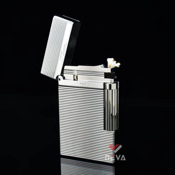 Dupont Hồng Kông Xăng Đá Hoạ Tiết Vân Kẻ Ngang Nổi D217-DX