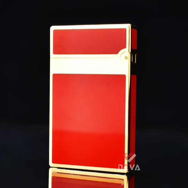 Dupont Xăng Đá 1 Lỗ Sơn Mài Đỏ D61-DX