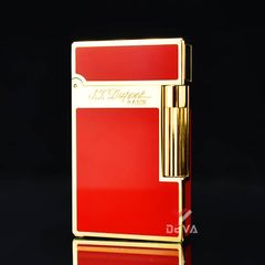 Dupont Xăng Đá 1 Lỗ Sơn Mài Đỏ D61-DX