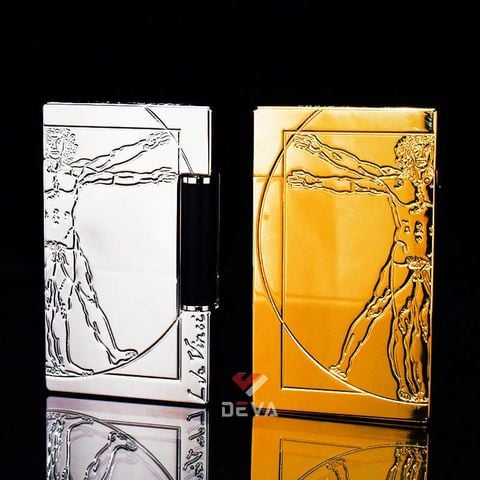 Dupont Hồng Kông Xăng Đá Chủ Đề Bức Hoạ Vitruvius Của Da Vinci D187-DX