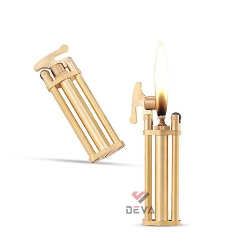 Bật lửa thủ công xăng đá 3 ống siêu nhỏ TC06