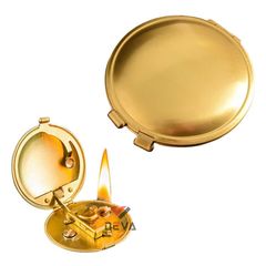 Bật lửa thủ công xăng đá đánh lửa tự động hình đĩa bay UFO TC22