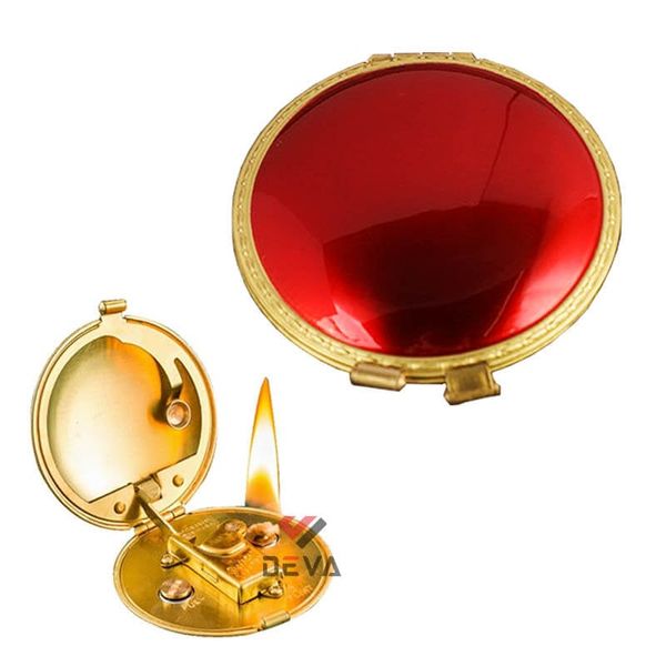 Bật lửa thủ công xăng đá đánh lửa tự động hình đĩa bay UFO TC22