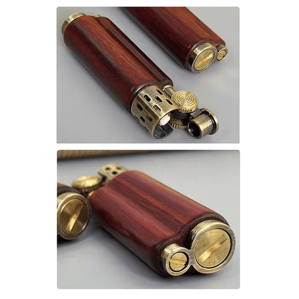 Bật lửa bọc gỗ Zorro Z537G