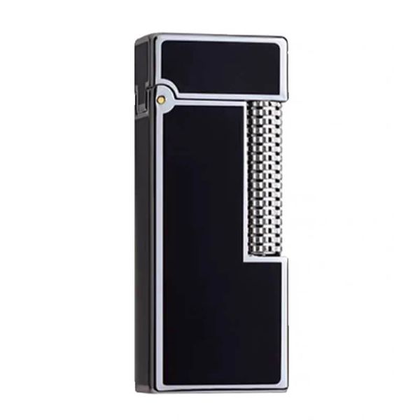 Bật lửa xăng đá chính hãng Zorro sơn mài đen dáng nhỏ Z728