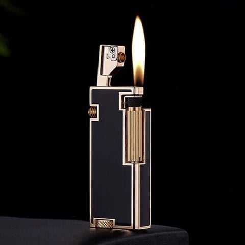 Bật lửa chính hãng Zorro sơn mài mở nắp tự động Z666