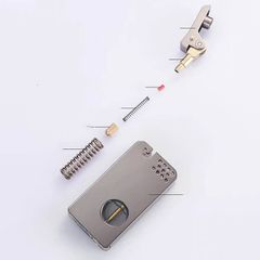 Bật lửa xăng đá Zorro đánh lửa tự động  kèm diêm xăng Z785